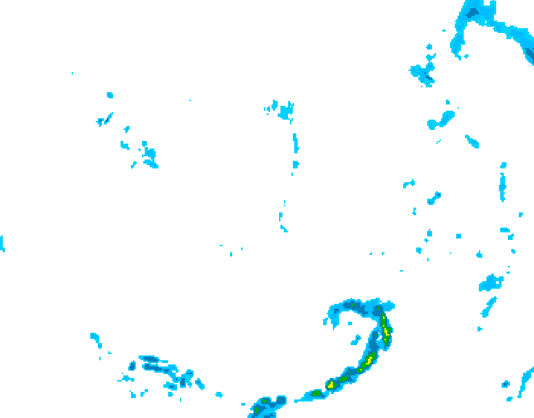GDPS precipitation 180 hour forecast chart for Canada based on 2026/04/28 1200Z data