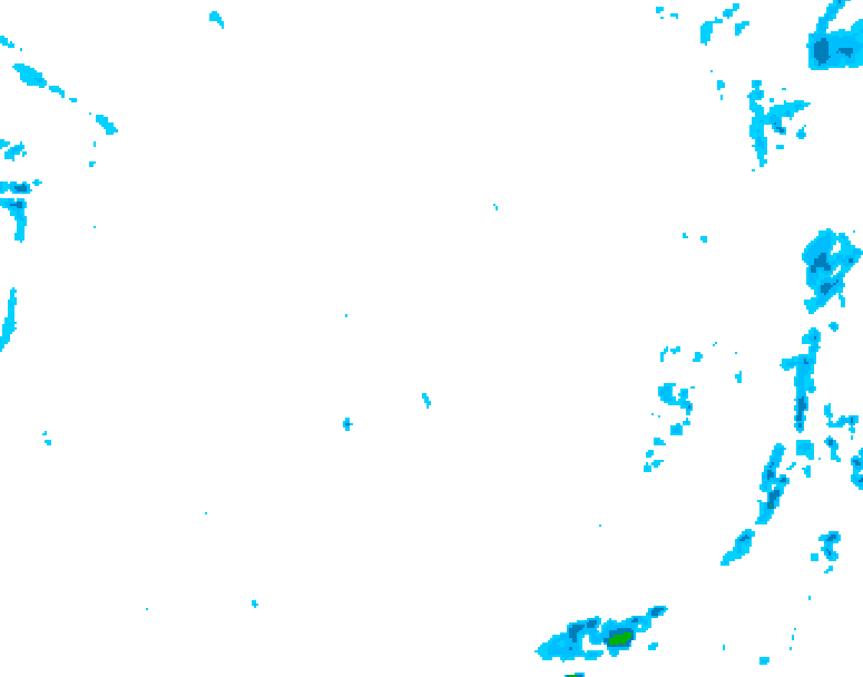 GDPS precipitation 222 hour forecast chart for Canada based on 2026/04/28 1200Z data
