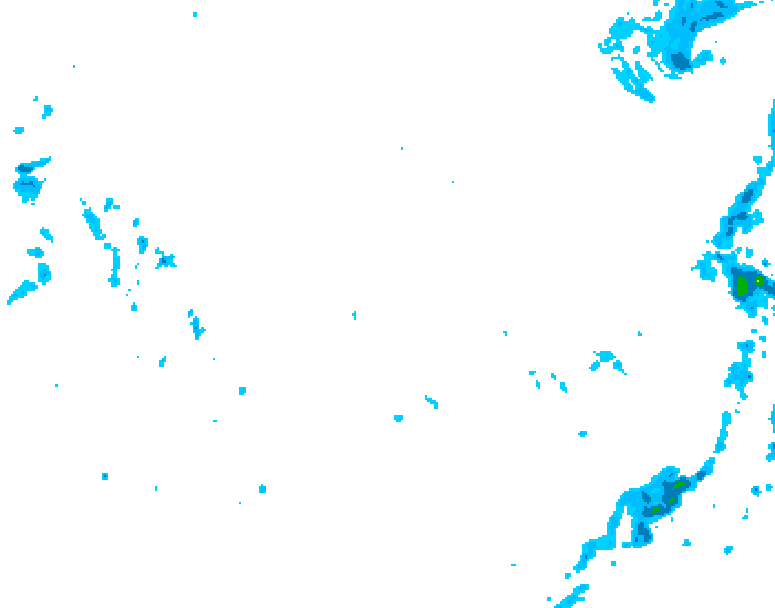GDPS precipitation 234 hour forecast chart for Canada based on 2026/04/28 1200Z data
