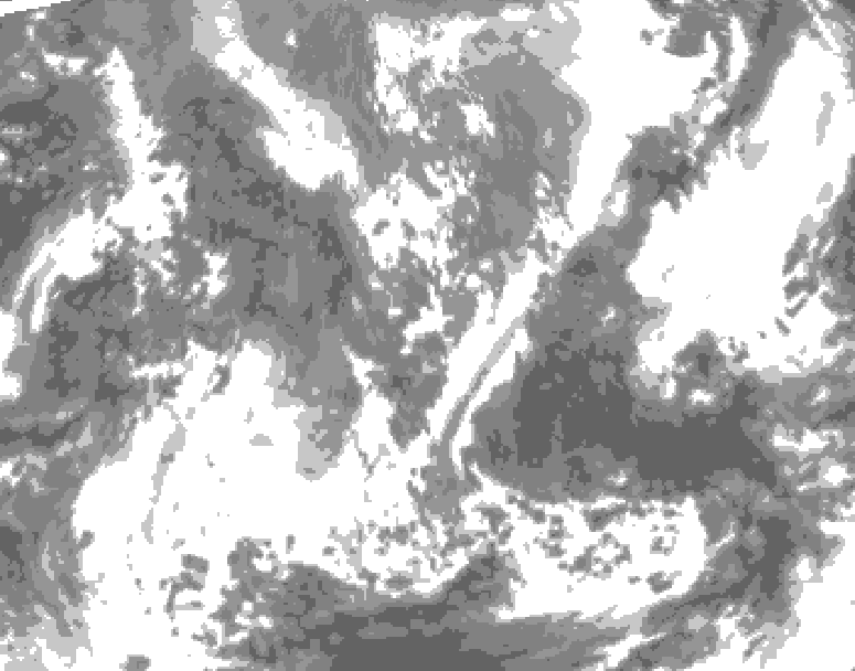 GDPS total cloud 060 hour forecast chart for Canada based on 2026/04/28 1200Z data