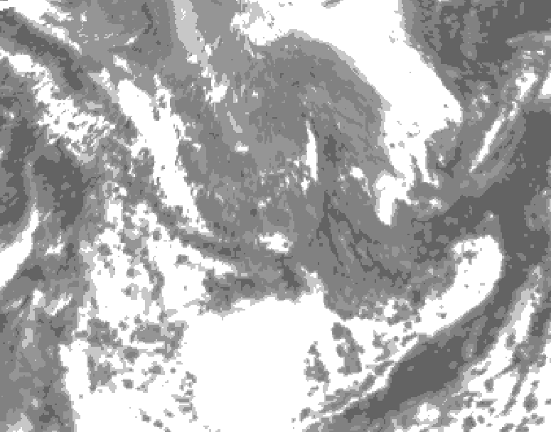 GDPS total cloud 228 hour forecast chart for Canada based on 2026/04/28 1200Z data