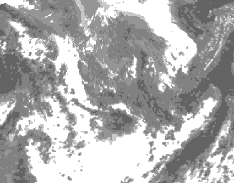 GDPS total cloud 234 hour forecast chart for Canada based on 2026/04/28 1200Z data