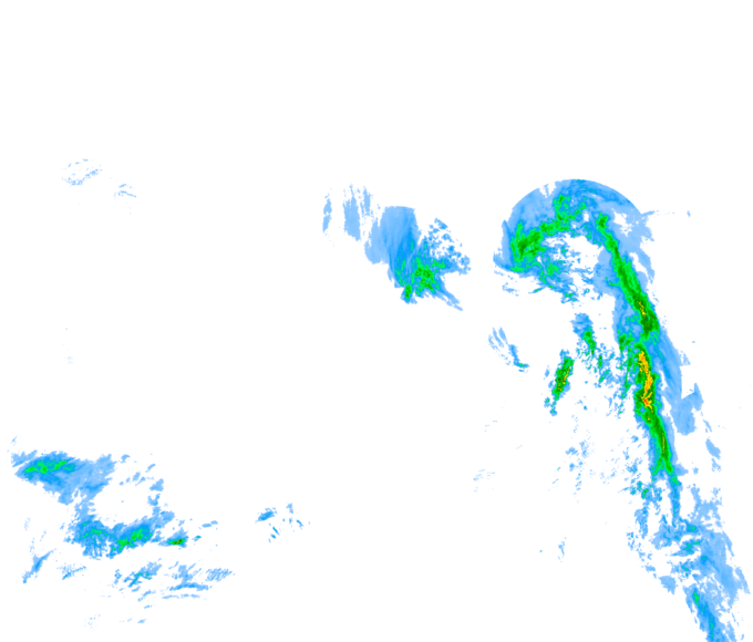 Weather radar data valid at 2026/04/28 14:54 UTC