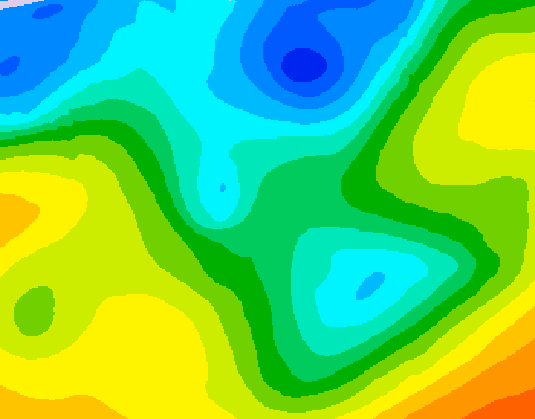 GDPS 500 millibar geopotential height 084 hour forecast chart for Canada based on 2026/04/29 0000Z data