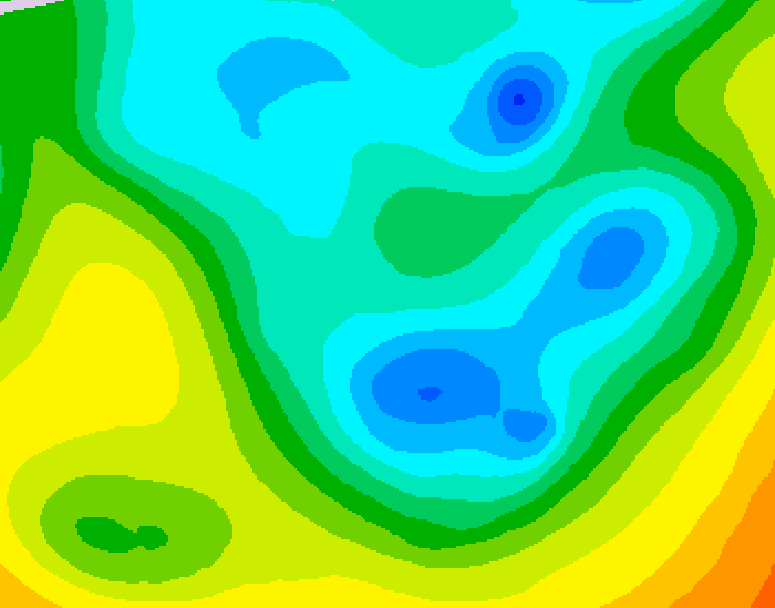 GDPS 500 millibar geopotential height 156 hour forecast chart for Canada based on 2026/04/29 0000Z data