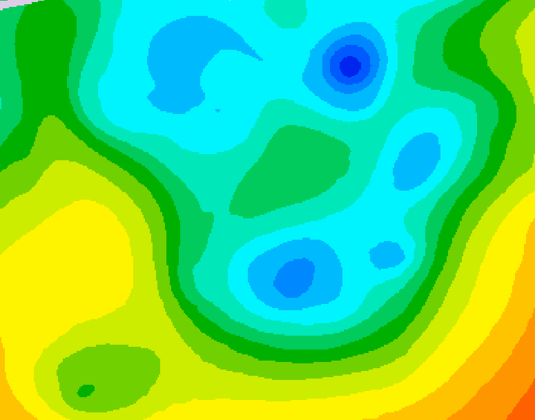 GDPS 500 millibar geopotential height 168 hour forecast chart for Canada based on 2026/04/29 0000Z data