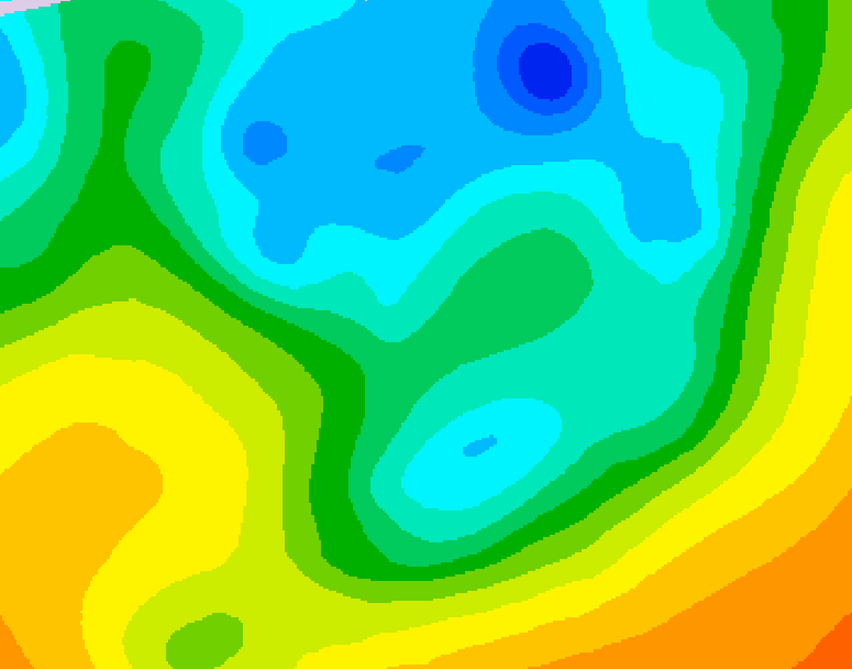 GDPS 500 millibar geopotential height 192 hour forecast chart for Canada based on 2026/04/29 0000Z data