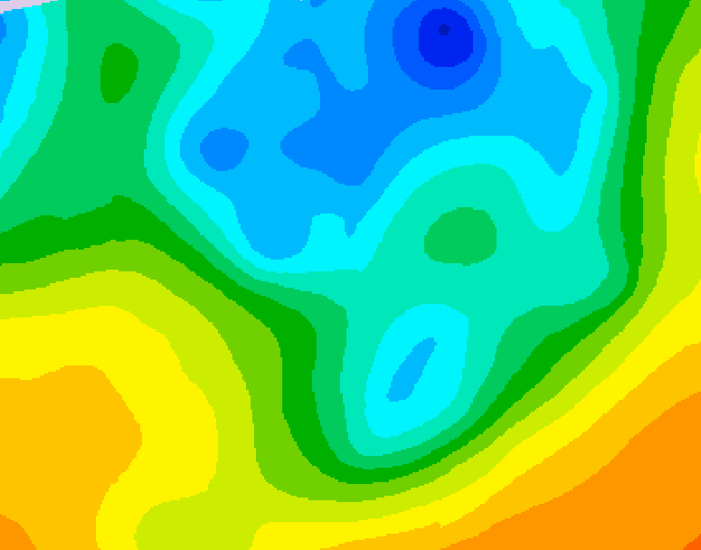 GDPS 500 millibar geopotential height 204 hour forecast chart for Canada based on 2026/04/29 0000Z data