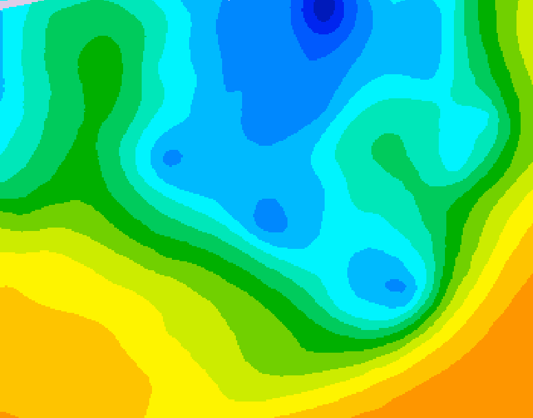 GDPS 500 millibar geopotential height 228 hour forecast chart for Canada based on 2026/04/29 0000Z data