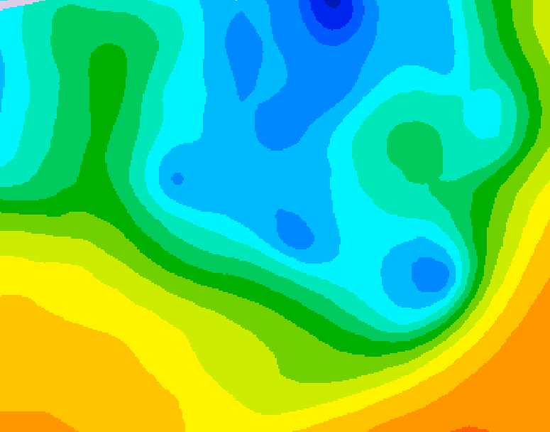 GDPS 500 millibar geopotential height 234 hour forecast chart for Canada based on 2026/04/29 0000Z data