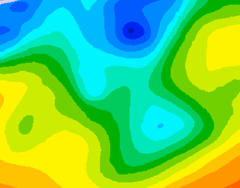 GDPS 500 millibar geopotential height 066 hour forecast chart for Canada based on 2026/04/29 1200Z data