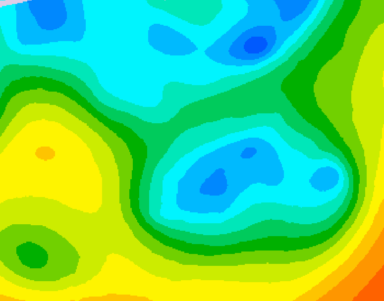 GDPS 500 millibar geopotential height 114 hour forecast chart for Canada based on 2026/04/29 1200Z data