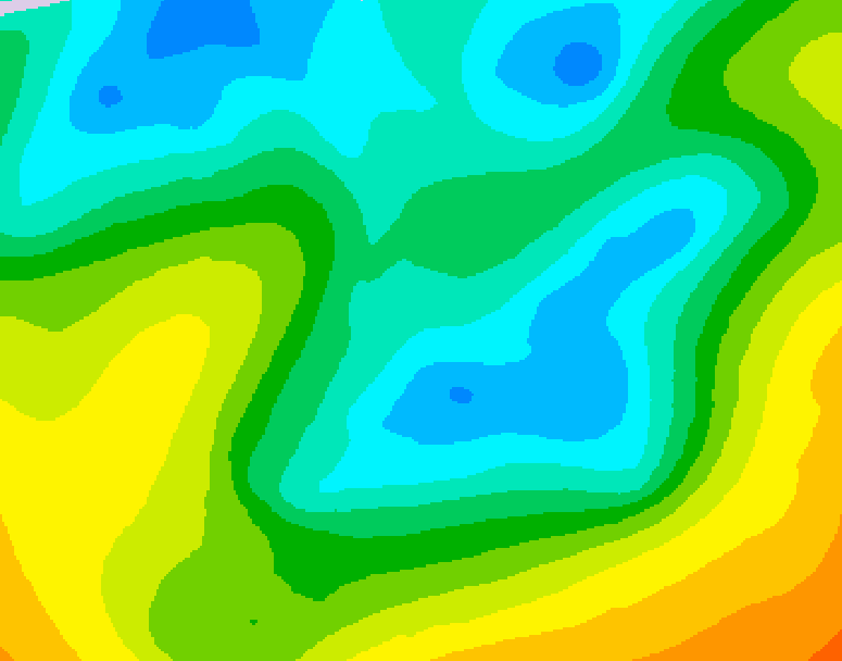 GDPS 500 millibar geopotential height 162 hour forecast chart for Canada based on 2026/04/29 1200Z data