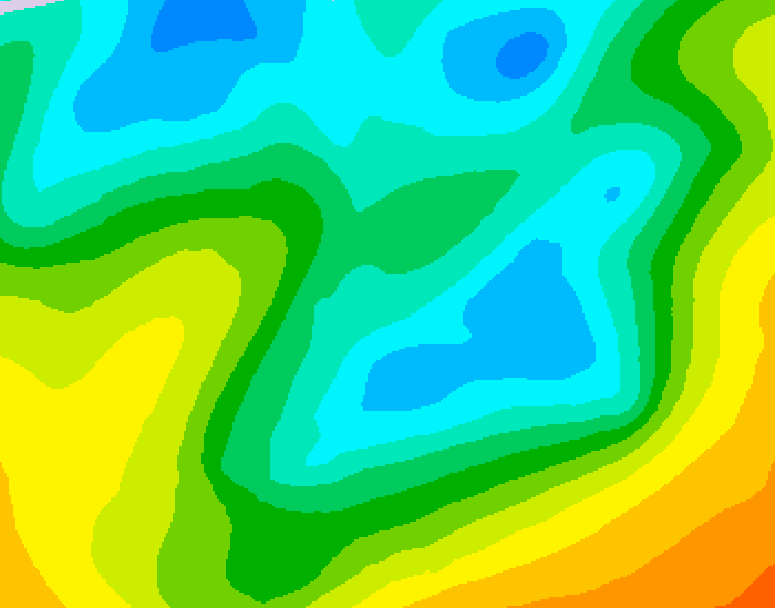GDPS 500 millibar geopotential height 168 hour forecast chart for Canada based on 2026/04/29 1200Z data