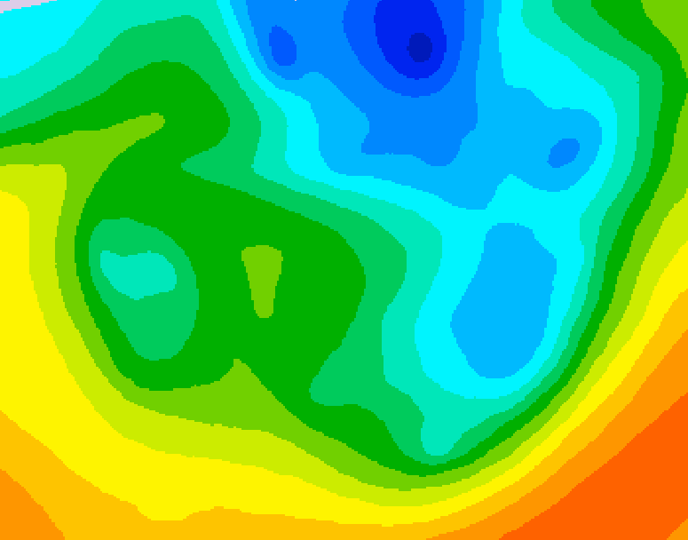GDPS 500 millibar geopotential height 234 hour forecast chart for Canada based on 2026/04/29 1200Z data