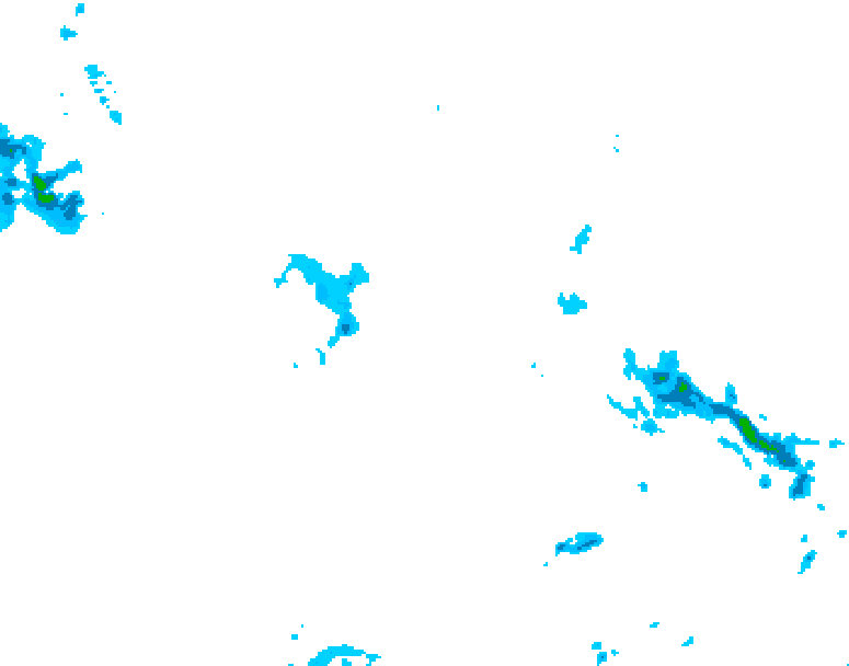 GDPS precipitation 054 hour forecast chart for Canada based on 2026/04/29 1200Z data
