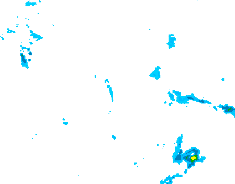 GDPS precipitation 078 hour forecast chart for Canada based on 2026/04/29 1200Z data