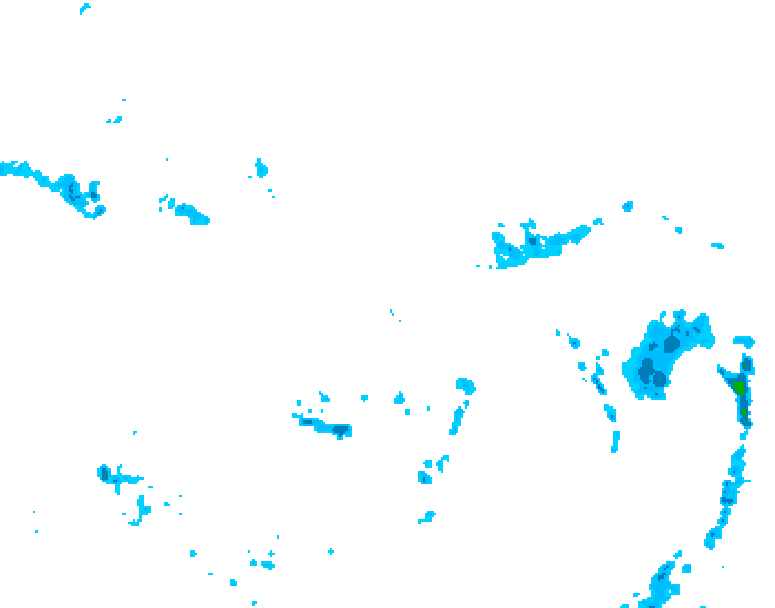 GDPS precipitation 108 hour forecast chart for Canada based on 2026/04/29 1200Z data