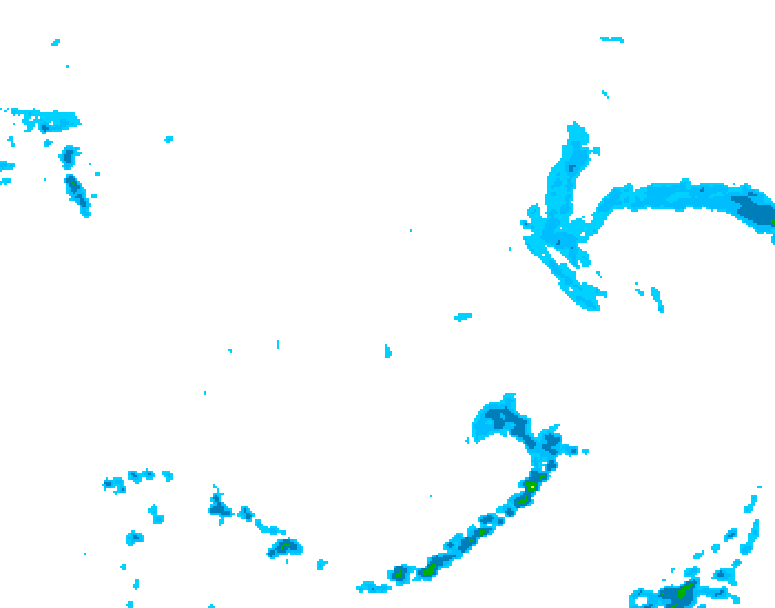 GDPS precipitation 138 hour forecast chart for Canada based on 2026/04/29 1200Z data