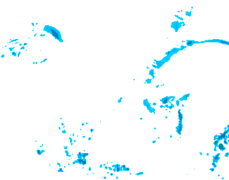 GDPS precipitation 156 hour forecast chart for Canada based on 2026/04/29 1200Z data
