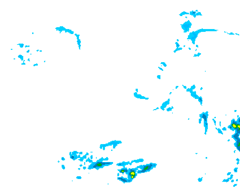 GDPS precipitation 168 hour forecast chart for Canada based on 2026/04/29 1200Z data