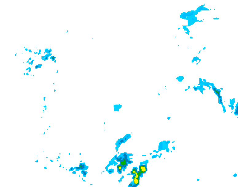 GDPS precipitation 180 hour forecast chart for Canada based on 2026/04/29 1200Z data