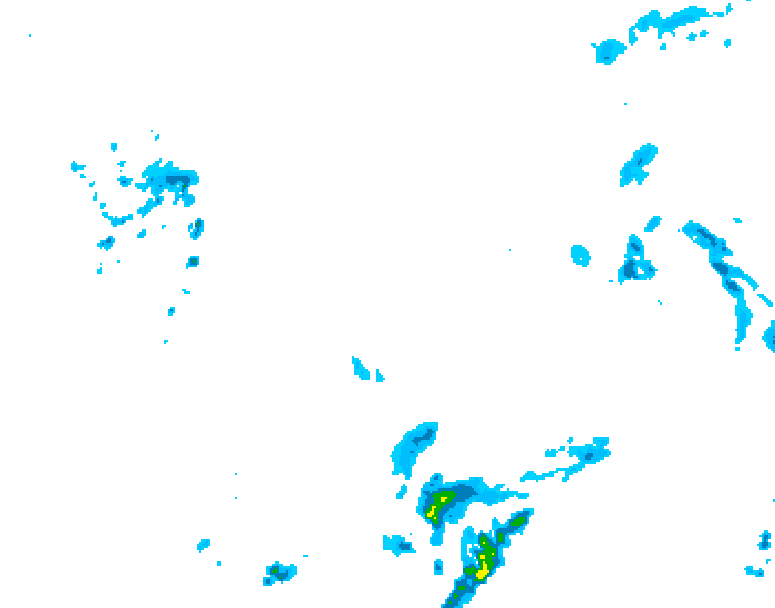 GDPS precipitation 186 hour forecast chart for Canada based on 2026/04/29 1200Z data