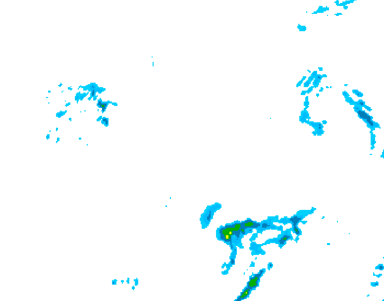 GDPS precipitation 192 hour forecast chart for Canada based on 2026/04/29 1200Z data