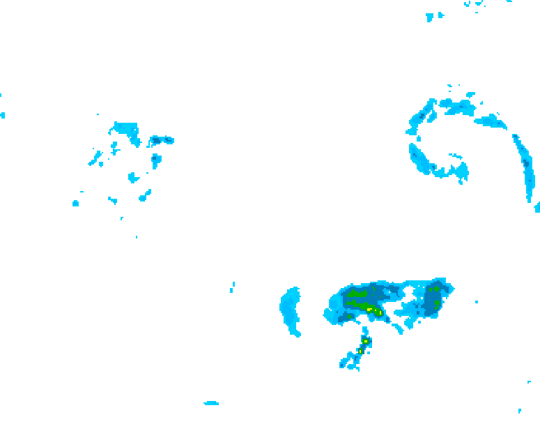 GDPS precipitation 198 hour forecast chart for Canada based on 2026/04/29 1200Z data