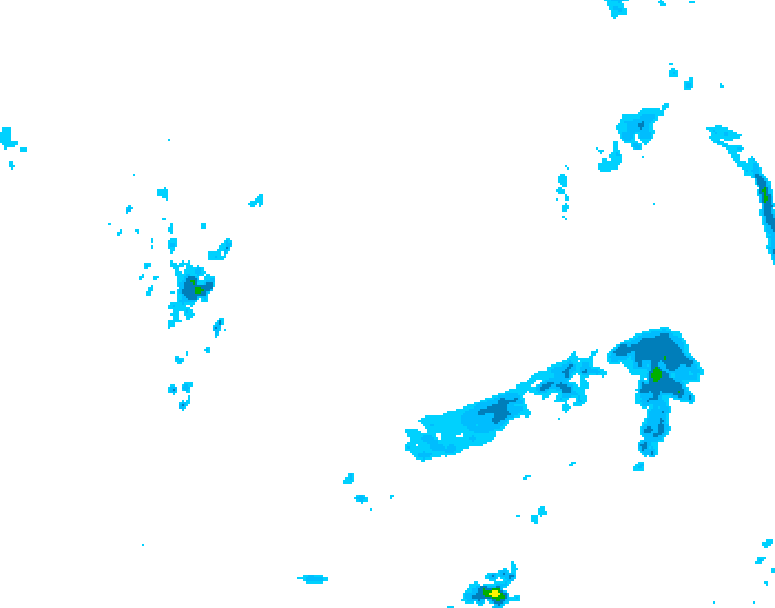 GDPS precipitation 210 hour forecast chart for Canada based on 2026/04/29 1200Z data