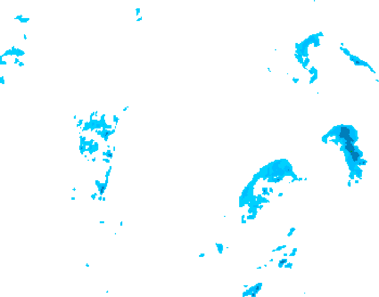 GDPS precipitation 222 hour forecast chart for Canada based on 2026/04/29 1200Z data