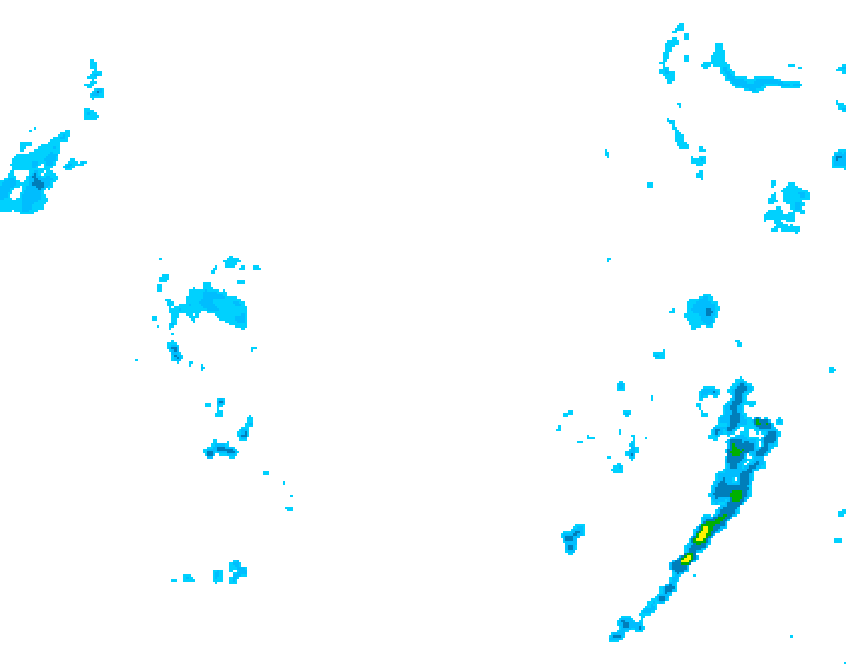 GDPS precipitation 234 hour forecast chart for Canada based on 2026/04/29 1200Z data