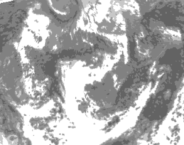 GDPS total cloud 228 hour forecast chart for Canada based on 2026/04/29 1200Z data
