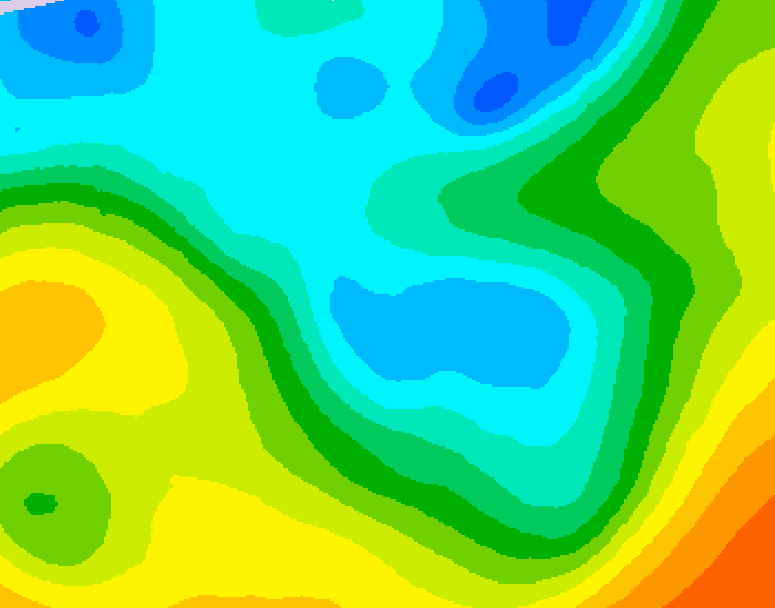 GDPS 500 millibar geopotential height 084 hour forecast chart for Canada based on 2026/04/30 0000Z data