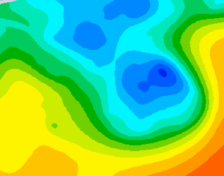 GDPS 500 millibar geopotential height 234 hour forecast chart for Canada based on 2026/04/30 0000Z data
