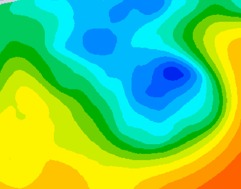 GDPS 500 millibar geopotential height 240 hour forecast chart for Canada based on 2026/04/30 0000Z data