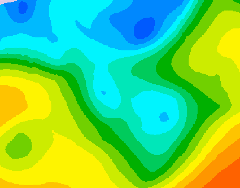 GDPS 500 millibar geopotential height 060 hour forecast chart for Canada based on 2026/04/30 1200Z data