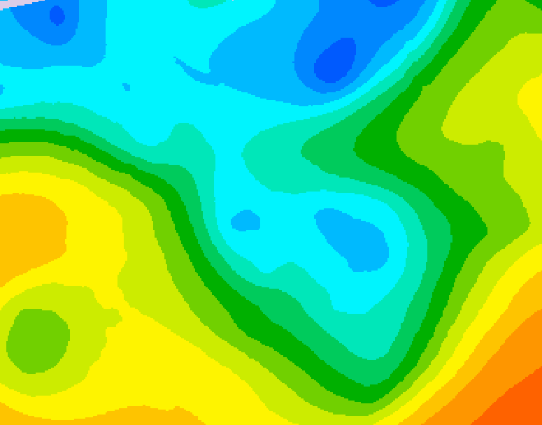 GDPS 500 millibar geopotential height 066 hour forecast chart for Canada based on 2026/04/30 1200Z data