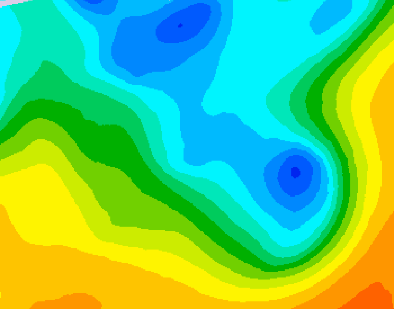 GDPS 500 millibar geopotential height 210 hour forecast chart for Canada based on 2026/04/30 1200Z data