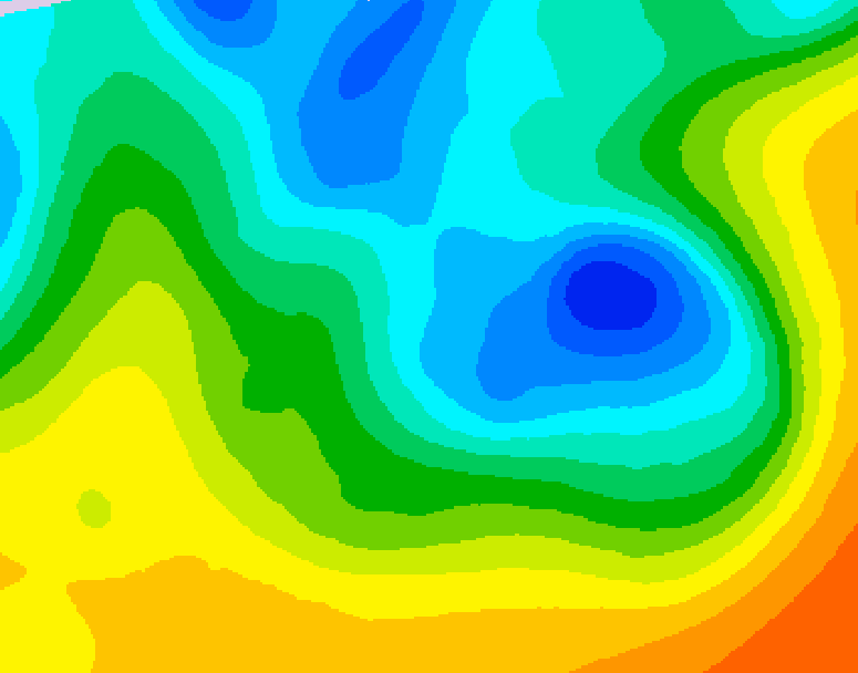 GDPS 500 millibar geopotential height 228 hour forecast chart for Canada based on 2026/04/30 1200Z data