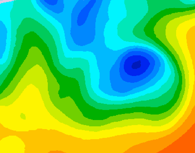 GDPS 500 millibar geopotential height 234 hour forecast chart for Canada based on 2026/04/30 1200Z data