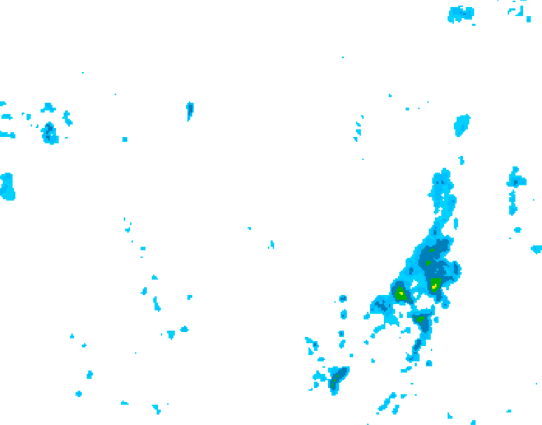 GDPS precipitation 192 hour forecast chart for Canada based on 2026/04/30 0000Z data