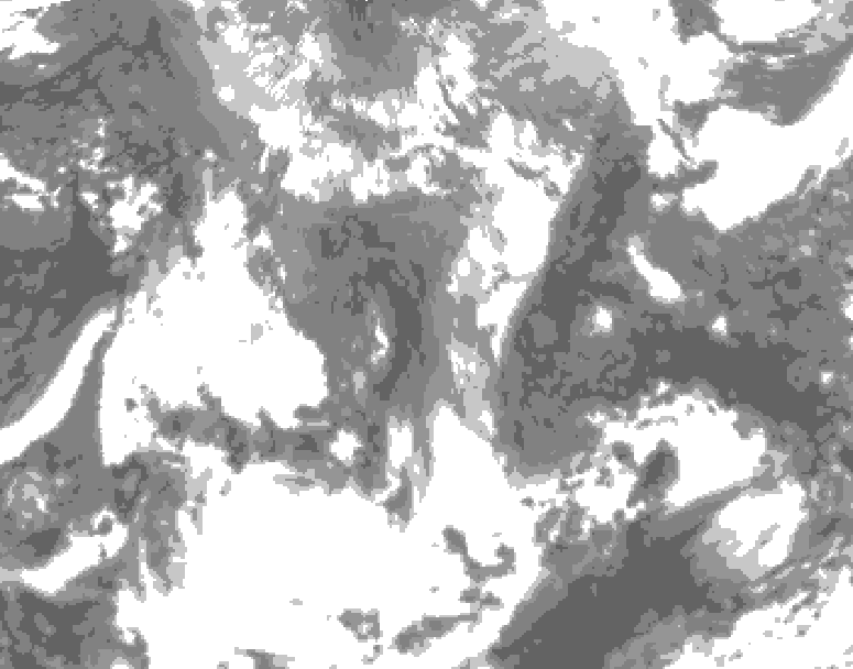 GDPS total cloud 060 hour forecast chart for Canada based on 2026/04/30 0000Z data