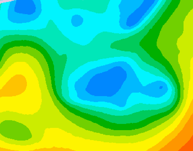 GDPS 500 millibar geopotential height 066 hour forecast chart for Canada based on 2026/05/01 1200Z data