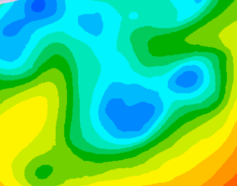 GDPS 500 millibar geopotential height 084 hour forecast chart for Canada based on 2026/05/02 0000Z data
