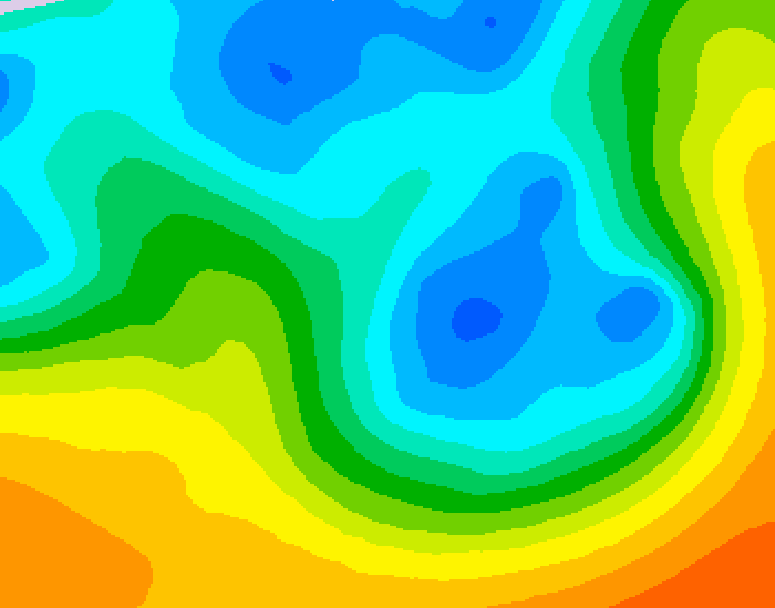 GDPS 500 millibar geopotential height 174 hour forecast chart for Canada based on 2026/05/02 0000Z data