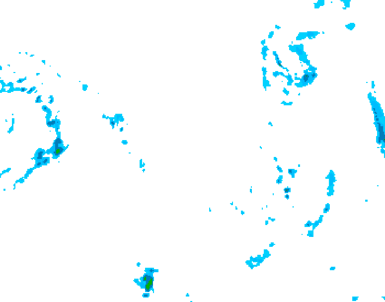 GDPS precipitation 198 hour forecast chart for Canada based on 2026/05/02 0000Z data