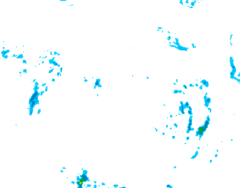 GDPS precipitation 216 hour forecast chart for Canada based on 2026/05/02 0000Z data
