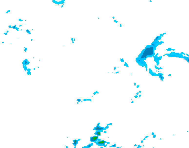 GDPS precipitation 234 hour forecast chart for Canada based on 2026/05/02 1200Z data