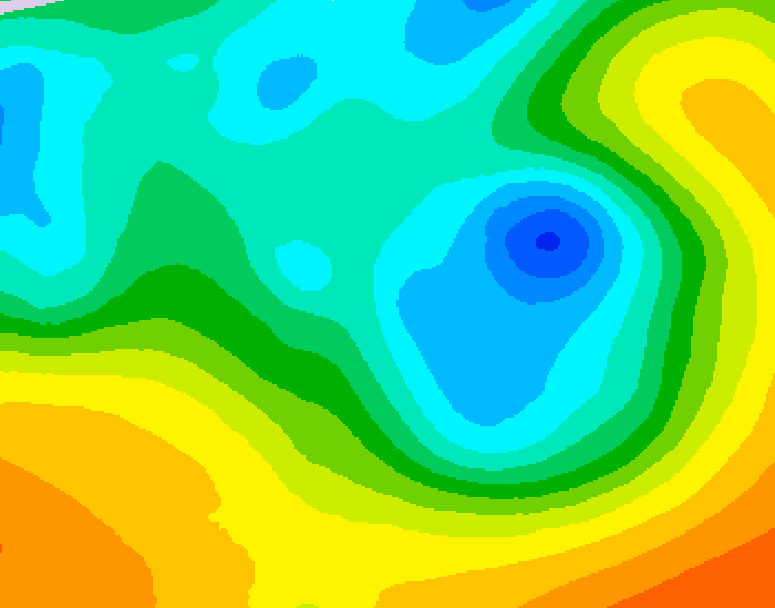 GDPS 500 millibar geopotential height 174 hour forecast chart for Canada based on 2026/05/03 0000Z data
